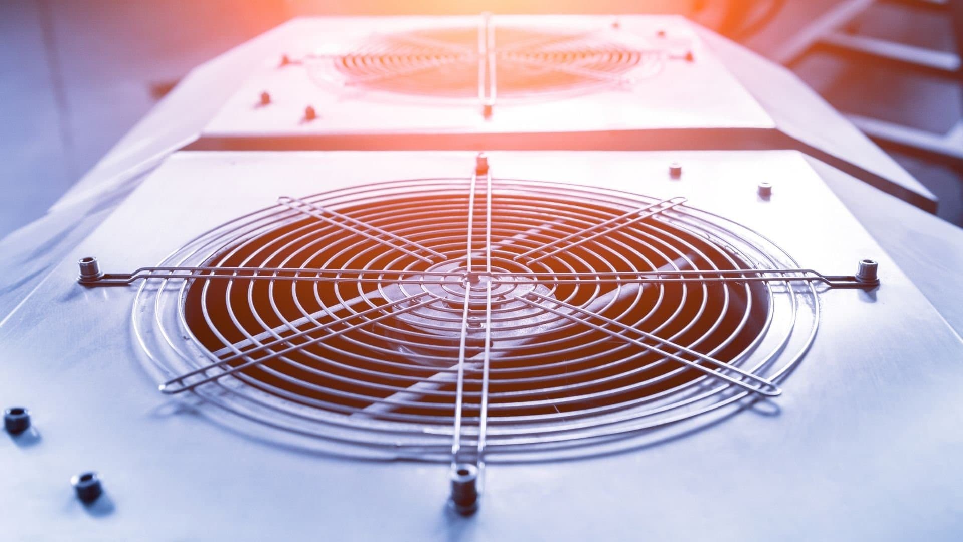 Properly sized residential air conditioner condenser